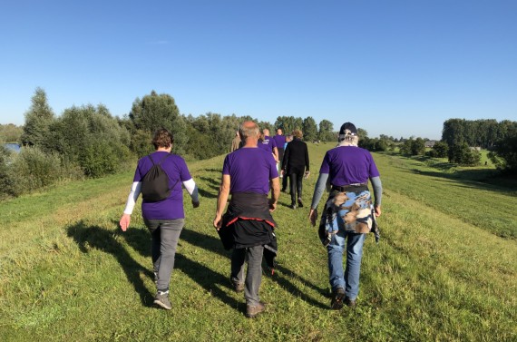 Samen, bewegen, natuur